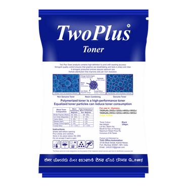 Kyocera TwoPlus Toner Powder TASKalfa 7054ci/6054ci/5054ci/4054ci/3554ci/2554ci (250Gm)