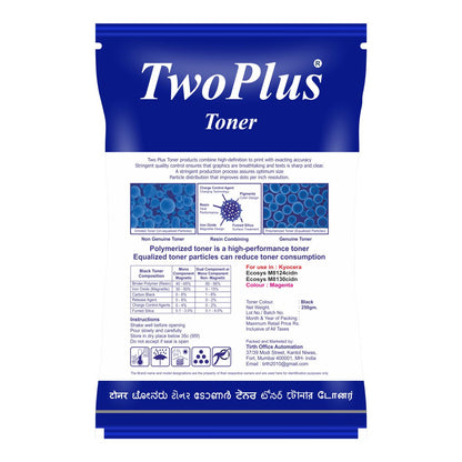 Kyocera TwoPlus Toner Powder ECOSYS M8124cidn/M8130cidn (250Gm)